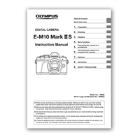 E-M10 Mark IIIs Manual